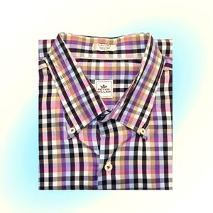 Peter Millar Multicolor Checkered Men's Shirt